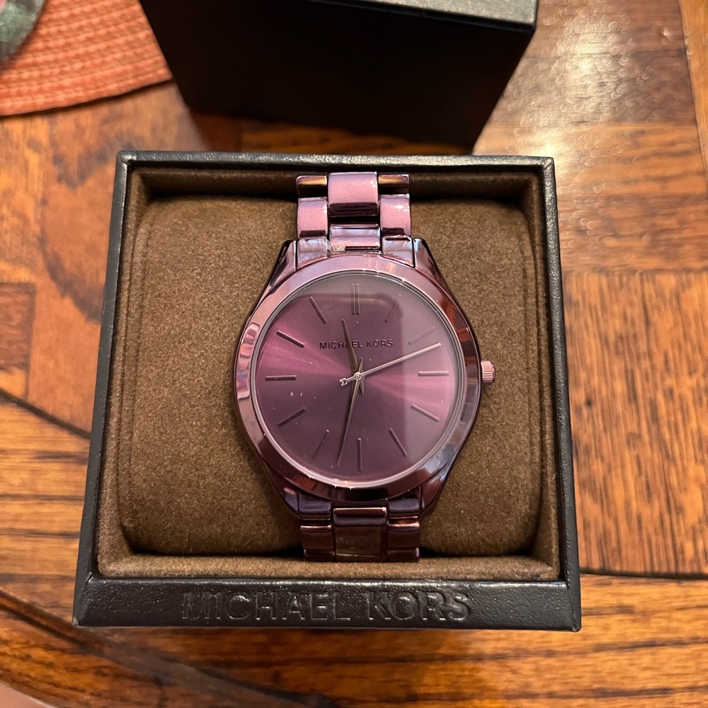 Michael Kors Men's Violet Watch